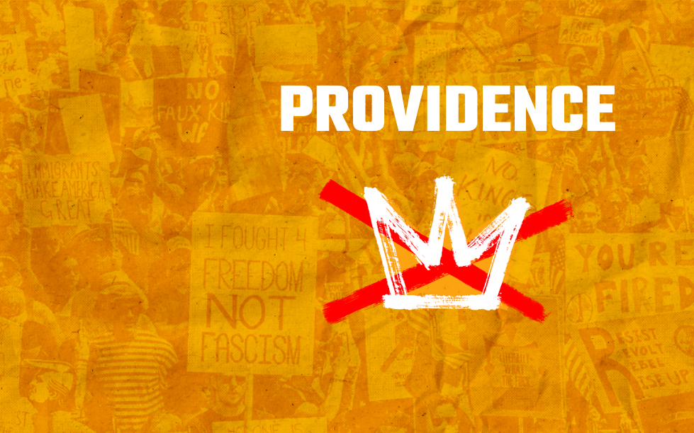 NO KINGS PROVIDENCE