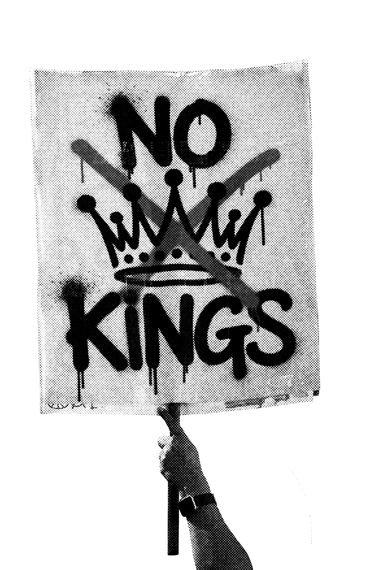 No Kings Sign