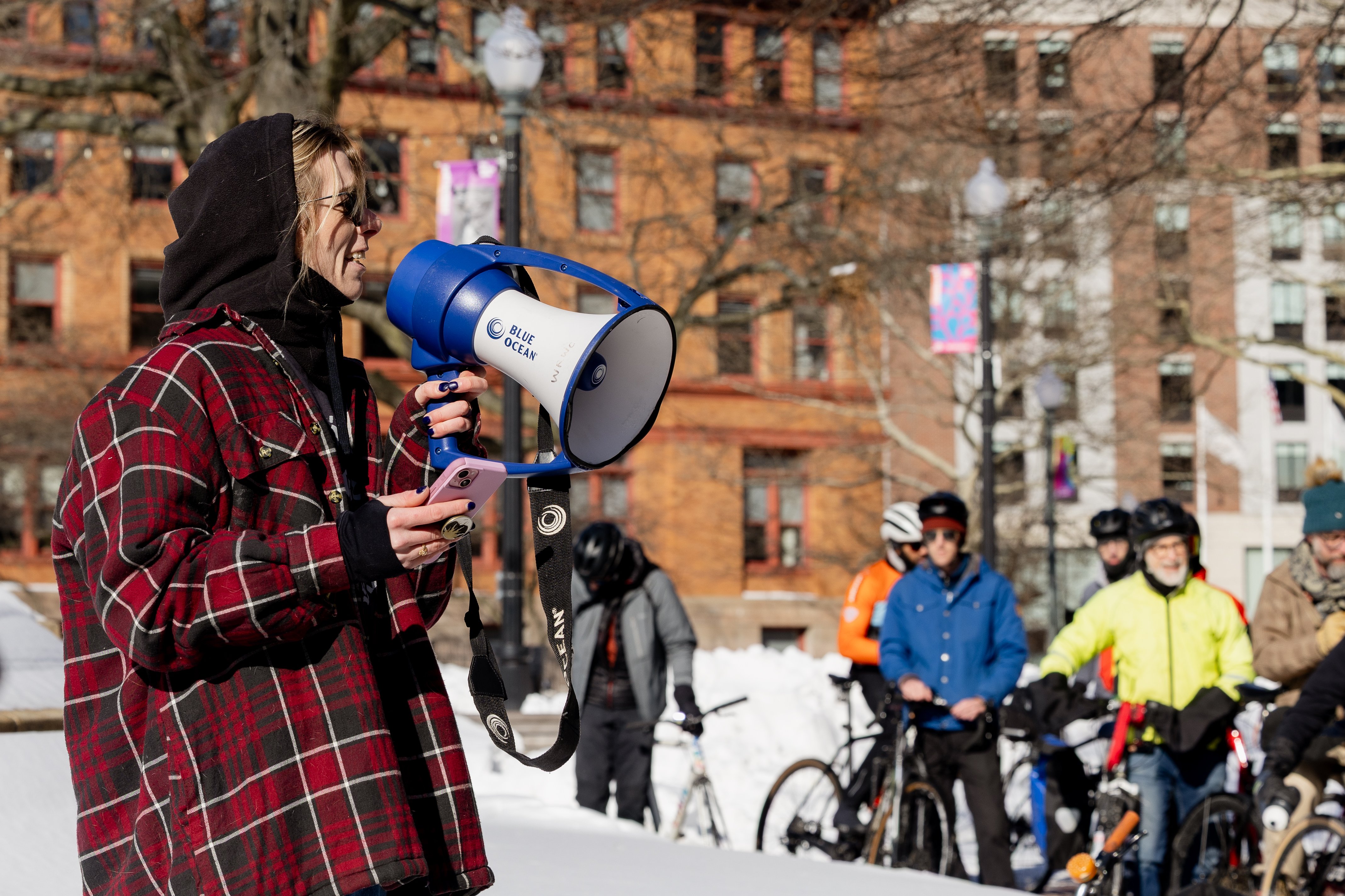 Speaking at PVD Bike Jam_AJF